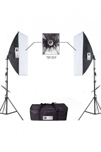 Deyatech Dyetatech 50x70 Softbox Tiktok Ve Youtube Video Çekim Işıgı Sürekli Video Işık