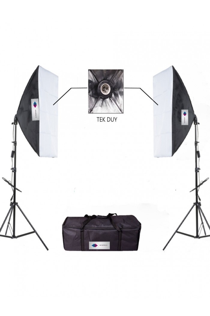 Deyatech Dyetatech 50x70 Softbox Tiktok Ve Youtube Video Çekim Işıgı Sürekli Video Işık Deyatech Dyetatech 50x70 Softbox Tiktok Ve Youtube Video Çekim Işıgı Sürekli Video Işık