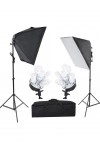 Deyatech 70X50CM 5 Duy Softbox ve Çekim Işığı Sürekli Video Işık Deyatech 70X50CM 5 Duy Softbox ve Çekim Işığı Sürekli Video Işık