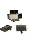 Deyatech 600 LED Pro LED-600 Youtube Video Işık Panelli Kamera Işığı Batarya Şarj Dahil