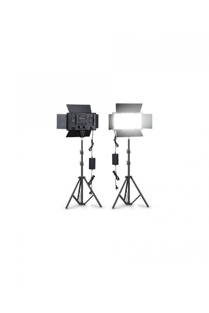 Deyatech LED 800 Profesyonel Video Çekim Işığı Çift Bataryalı LED Aydınlatma Işık (3m Kalın Işık Ayağıyla) Deyatech LED 800 Profesyonel Video Çekim Işığı Çift Bataryalı LED Aydınlatma Işık (3m Kalın Işık Ayağıyla)