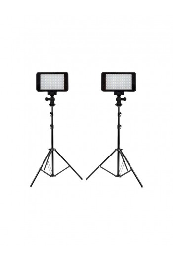 Deyatech Led 228 Profesyonel 2'li Fotoğraf Ve Video Işığı (2M Işık Ayağı)