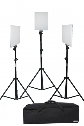Deyatech Youtuber Kit Backdrop Katlanabilir Green Fon Panel Led 5500kw Fotoğraf Ve Video Sürekli Işık