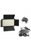 Deyatech 600 LED Pro LED-600 Youtube Video Işık Panelli Kamera Işığı Batarya Şarj Dahil