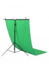 Deyatech Pvc T Stand Plastik Fon Yeşil 100 x 200 cm Deyatech Pvc T Stand Plastik Fon Yeşil 100 x 200 cm